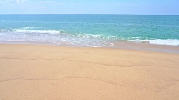 Imagens Tranquilas Belo Mar Ondulado — Vídeo de Stock