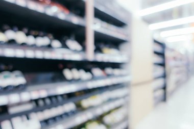 Arkaplan için mağaza içindeki soyut bulanıklık ve defocus alışveriş merkezi