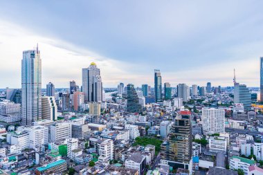 Bangkok, Tayland - 25 Haziran 2020: Tayland 'ın Bangkok şehrinde güzel bir mimari bina