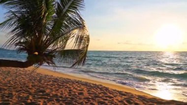 Güzel dalgalı denizin sakin görüntüleri.