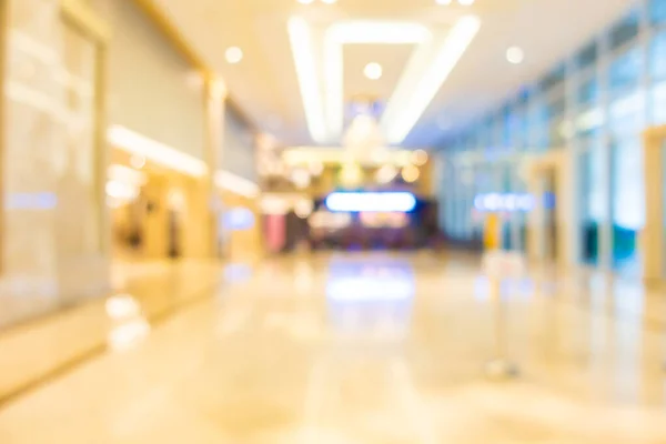 Abstrato Borrão Defocus Hotel Lobby Interior Para Fundo — Fotografia de Stock