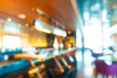 Soyut bulanık otel lobisi arka plan için iç mekan ve salon