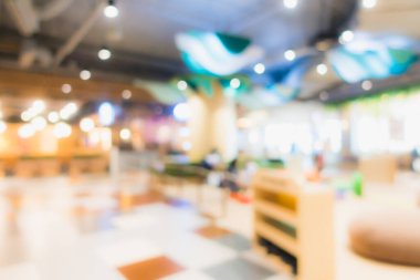 Arkaplan için mağaza içindeki soyut bulanıklık ve defocus alışveriş merkezi