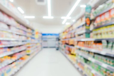 Arkaplan için mağaza içindeki soyut bulanıklık ve defocus alışveriş merkezi