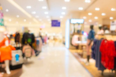 Soyut bulanıklık ve lüks alışveriş merkezleri ve arka plan için mağaza iç pazarının perakendecisi
