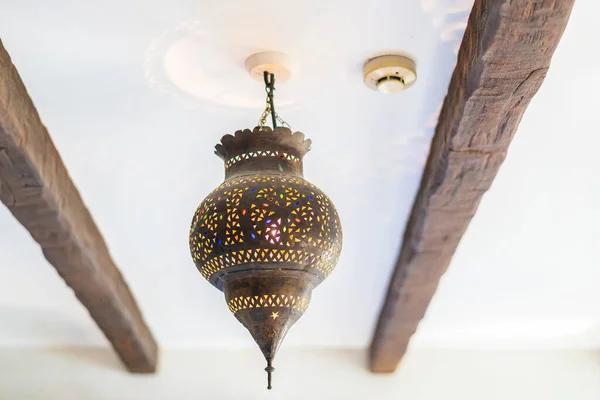 Light Lamp Morocco Style Decoration Interior Room — Stock Photo, Image