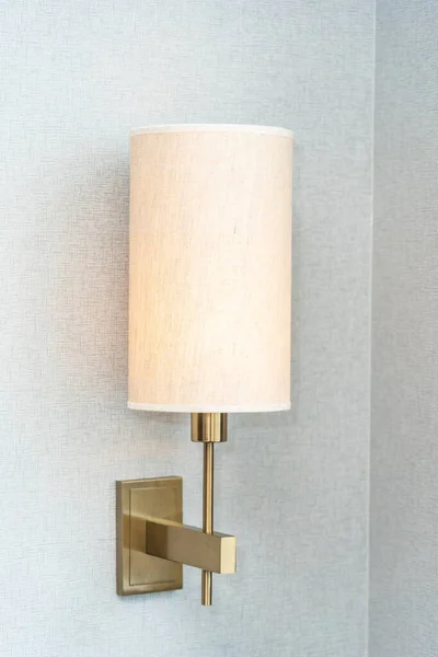 Elektrische Lamp Decoratie Interieur Van Slaapkamer — Stockfoto