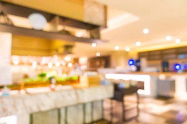 Abstract Blur Restaurant Bar Coffee Shop Cafe Interior Background — Stock Photo, Image