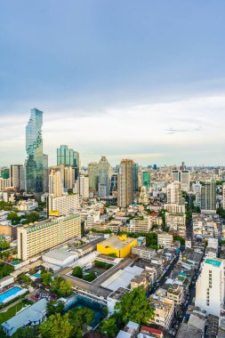 Bangkok, Tayland - 25 Haziran 2020: Tayland 'ın Bangkok şehrinde güzel bir mimari bina