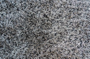 Arkaplan için gri ve siyah yün halı dokusu