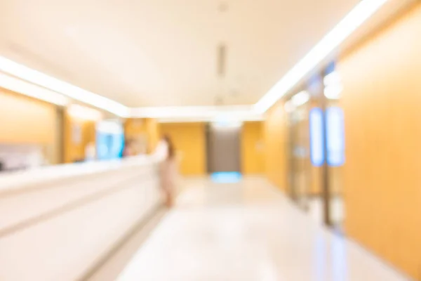 Abstract Blur Defocused Hospital Clinic Interior Patient Person Background — Stock Photo, Image