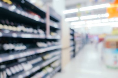 Arkaplan için mağaza içindeki soyut bulanıklık ve defocus alışveriş merkezi