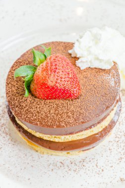 Çikolatalı puding gözleme