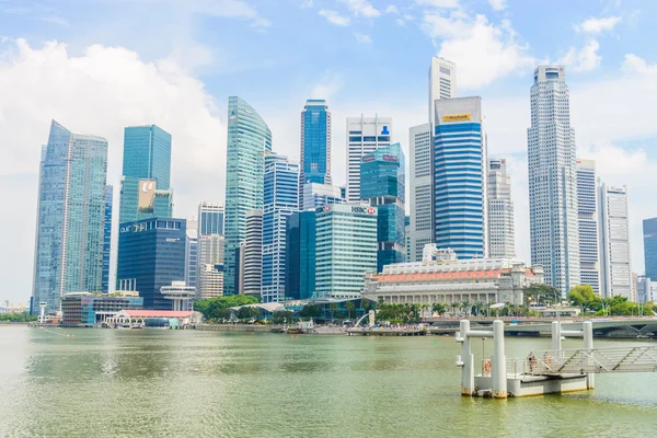 Stedelijk landschap van singapore — Stockfoto