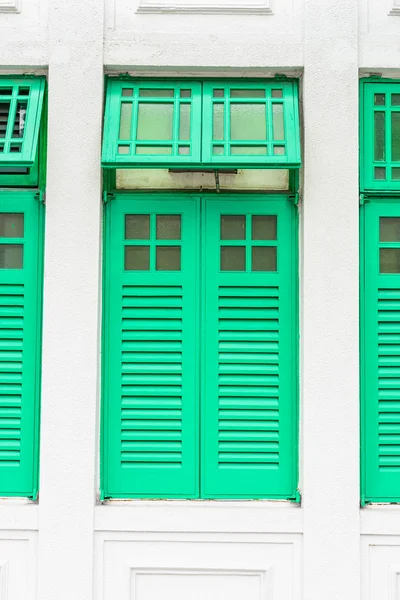 Fenster, Singapore — Stockfoto