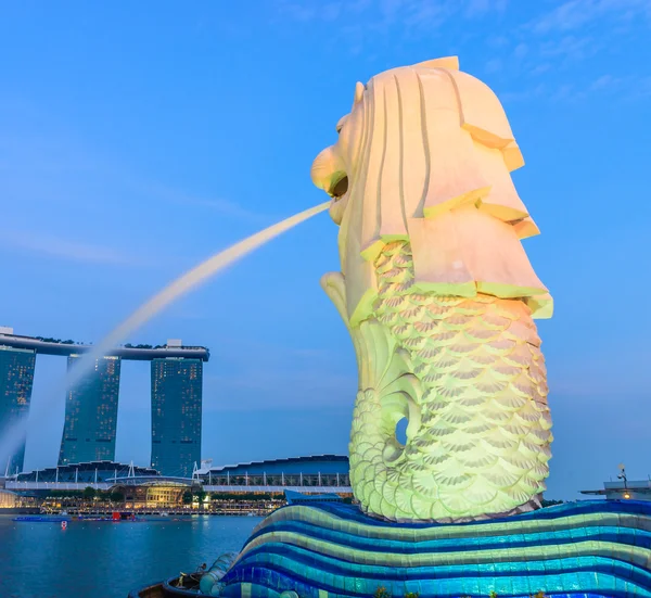 Linha do horizonte de Singapura — Fotografia de Stock