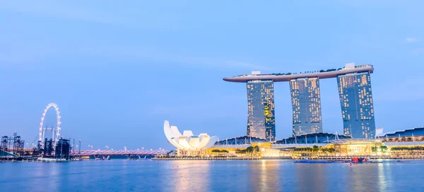 Singapore skyline — Stock Photo, Image