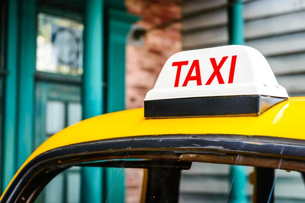 Taxi teken — Stockfoto