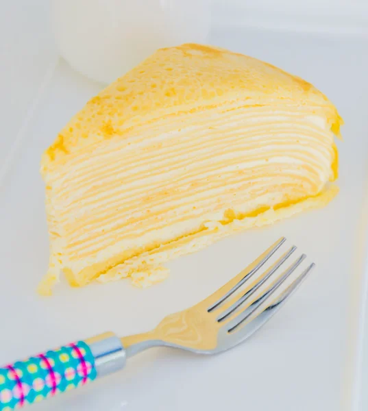 Crepe cake — Stock Photo, Image