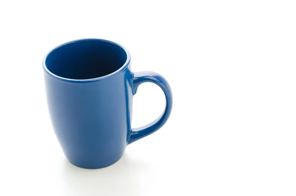 Mug isolé sur blanc — Photo