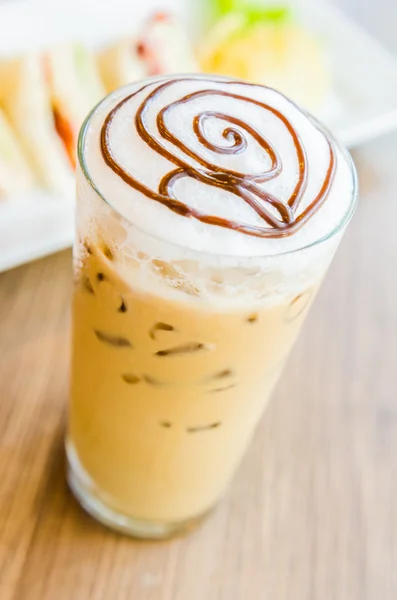 Iced mocha coffee — Stock Photo, Image