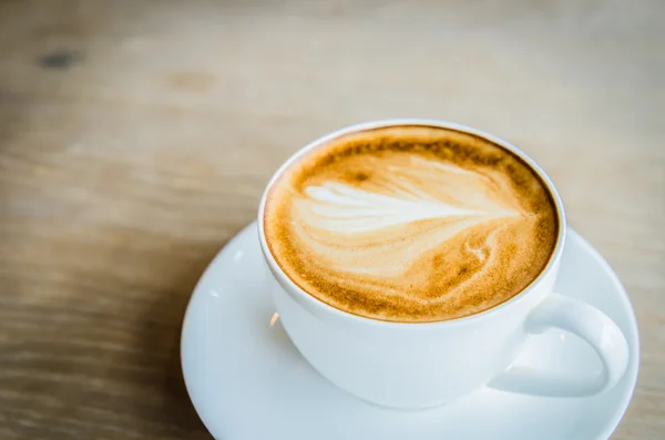 Latte koffie — Stockfoto