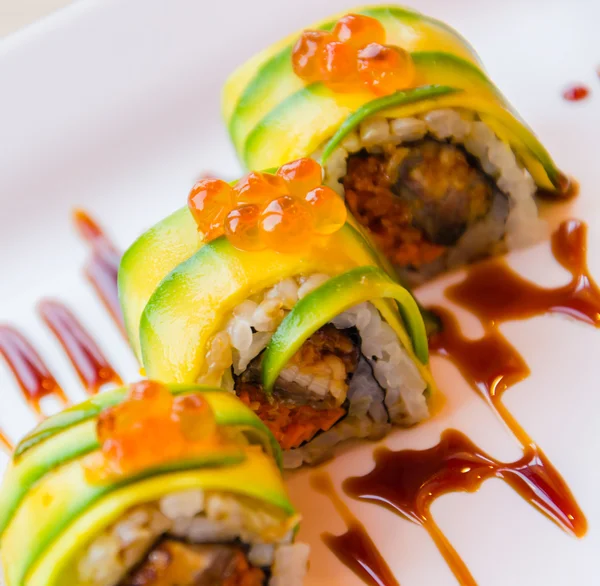 Rotoli di sushi — Foto Stock