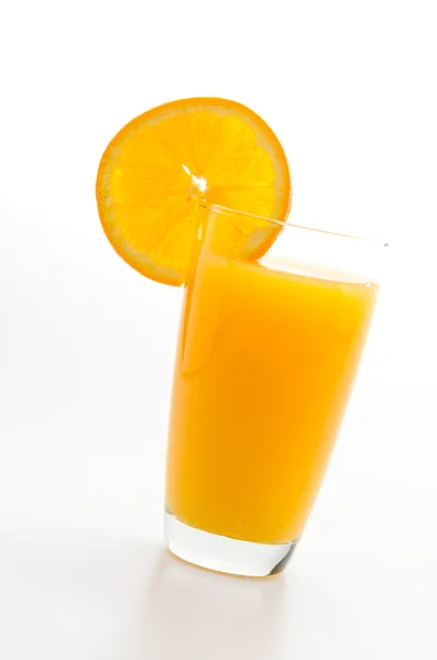 Orange juice glass — Stock Photo, Image