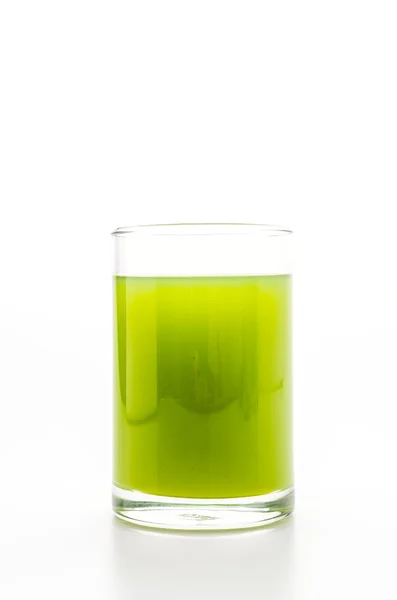 Bicchiere di succo di kiwi — Foto Stock