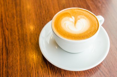 Latte kahve.