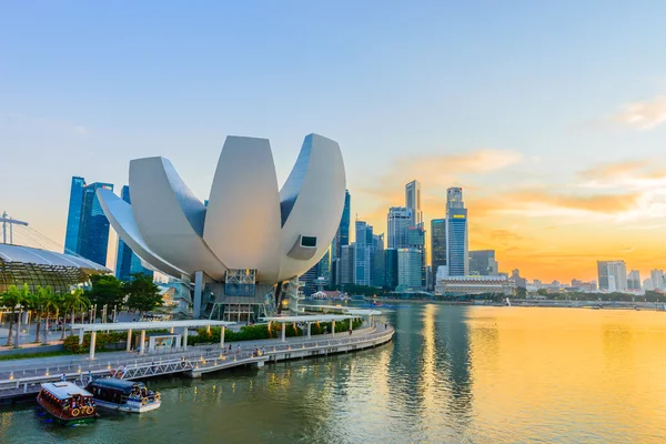 Singapur 24 Haziran 2014 tarihinde artscience Müzesi — Stok fotoğraf