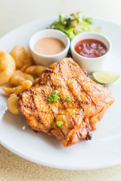 Kuřecí steak — Stock fotografie