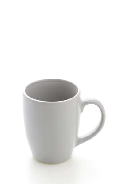 Caneca isolada em branco — Fotografia de Stock