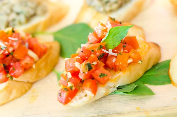 Bruschetta. — Foto de Stock