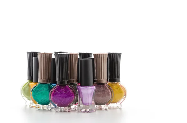 Nail polish isolated on white — Stock Photo, Image