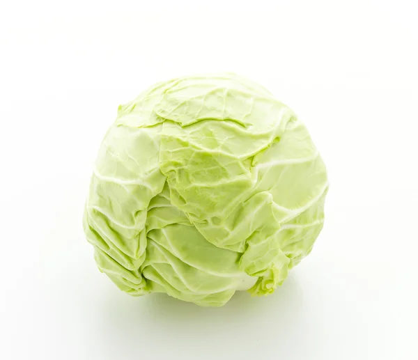 Cabbage isolated on white — Stock Photo, Image