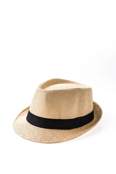 Elszigetelt fehér kalap — Stock Fotó