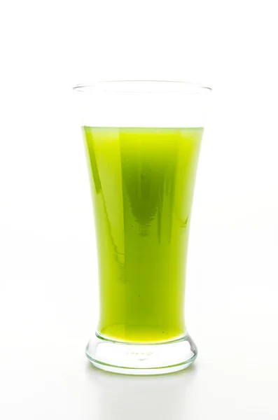 Kiwi suco de vidro — Fotografia de Stock