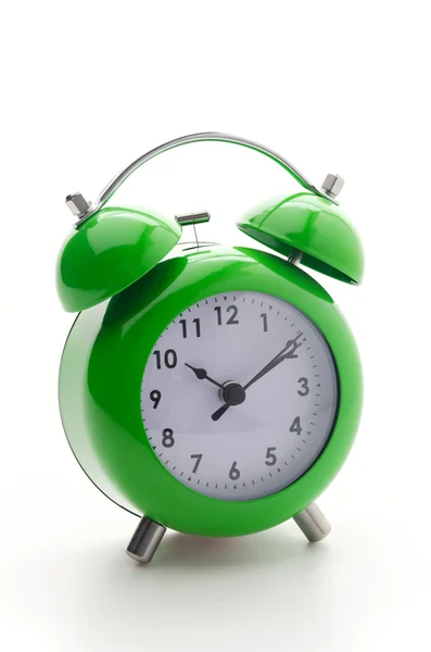 Grüne Uhr — Stockfoto