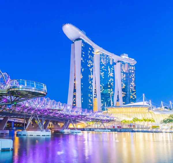 Linha do horizonte de Singapura — Fotografia de Stock