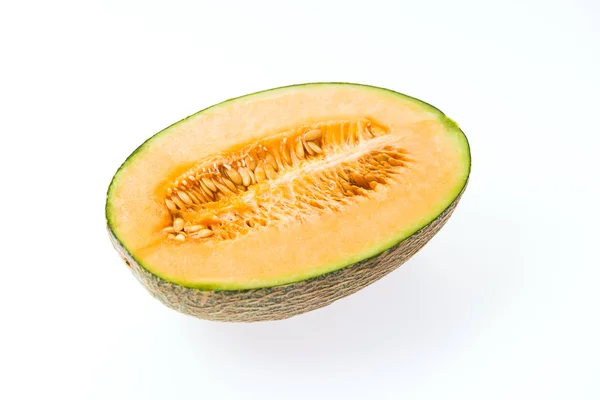 Melone isolato su bianco — Foto Stock