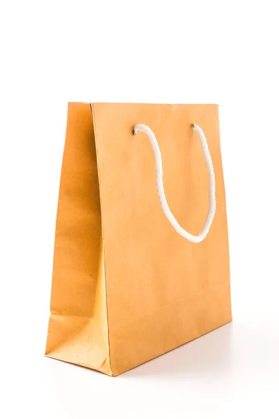 Borsa shopping isolata su bianco — Foto Stock