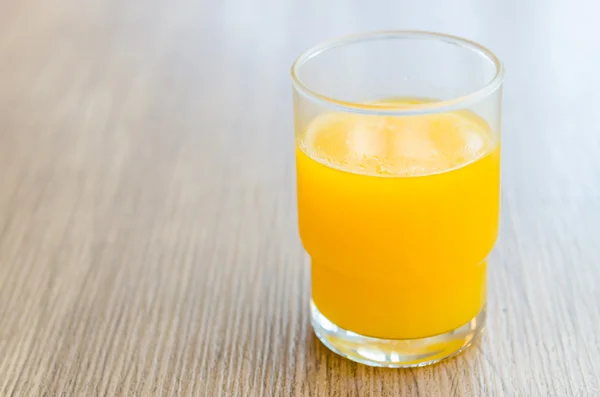 Orange juice glass — Stock Photo, Image