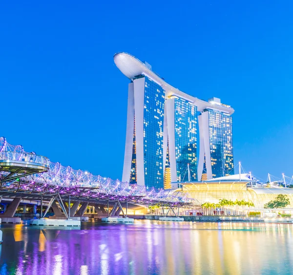 Singapore skyline – stockfoto