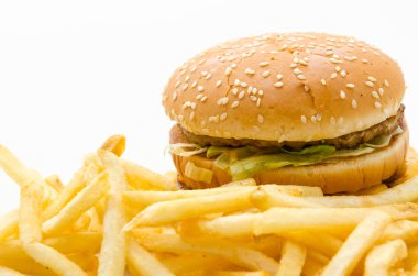 Hamburger patates kızartması