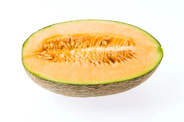 Melon isolerad på vitt — Stockfoto