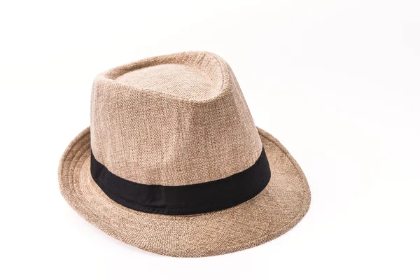 Hat isolated on white — Stock Photo, Image