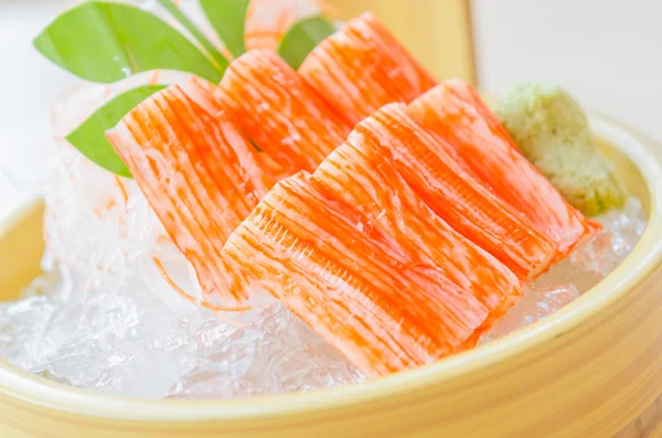 Stick krabba sashimi — Stockfoto