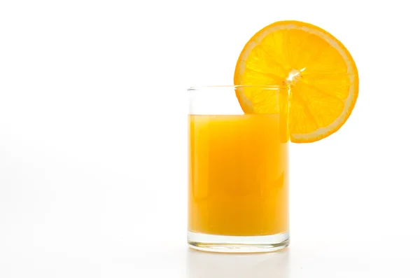 Copo de suco de laranja — Fotografia de Stock