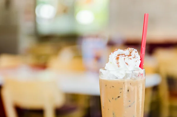 Iced mocha coffee — Stock Photo, Image